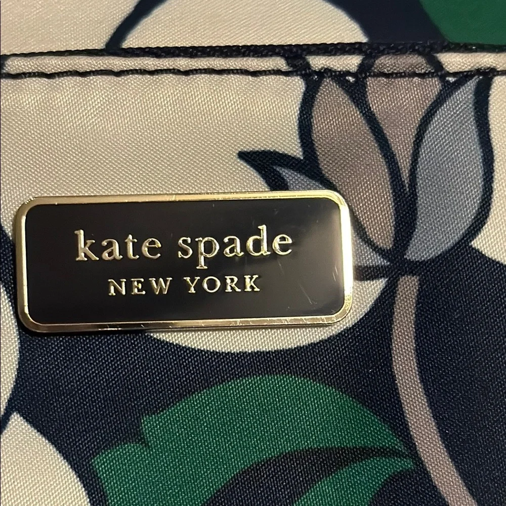 NWOT-Kate Spade Dawn Breezy Floral Backpack - Blue and Red